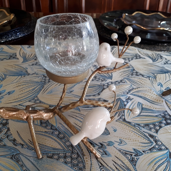 5 vintage gold beaded placemats - Picture 9 of 11